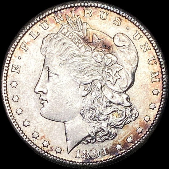 1891-S Silver Morgan Dollar UNCIRCULATED