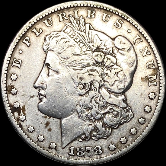 1878-CC Silver Morgan Dollar LIGHTLY CIRCULATED