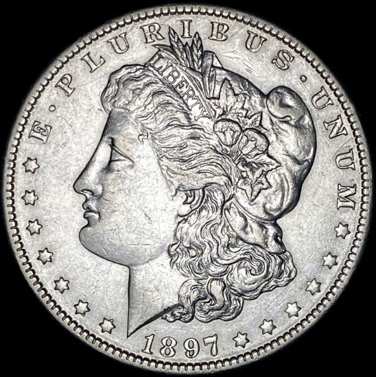 1897-O Silver Morgan Dollar CLOSELY UNCIRCULATED