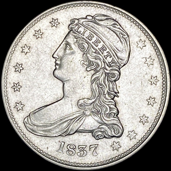 1837 Capped Bust Half Dollar UNCIRCULATED