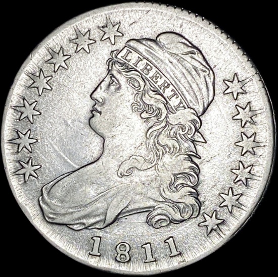 1811 Capped Bust Half Dollar CLOSELY UNCIRCULATED