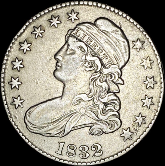 1832 Capped Bust Half Dollar CLOSELY UNCIRCULATED