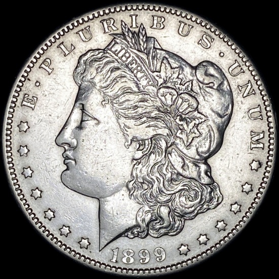 1899-S Silver Morgan Dollar CLOSELY UNCIRCULATED