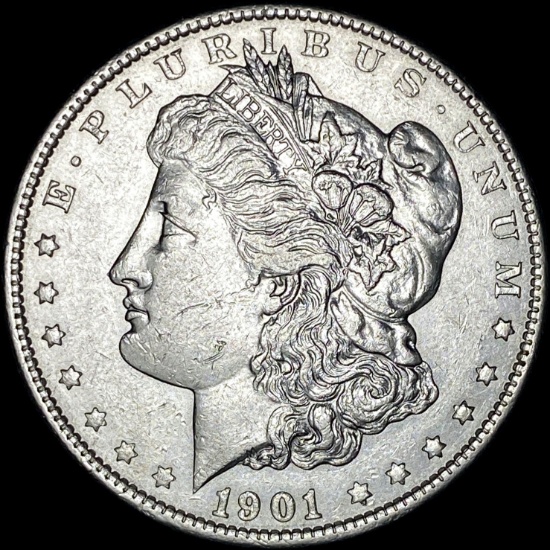 1901 Morgan Silver Dollar CLOSELY UNCIRCULATED