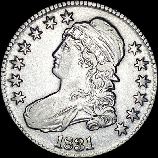 1831 Capped Bust Half Dollar CLOSELY UNCIRCULATED