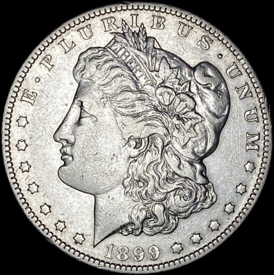 1899-S Silver Morgan Dollar NEARLY UNCIRCULATED