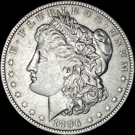 1896 Morgan Silver Dollar CLOSELY UNCIRCULATED