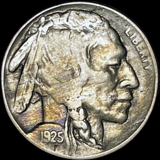 1925-D Buffalo Nickel LIGHTLY CIRCULATED
