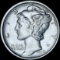 1918-D Silver Mercury Dime CLOSELY UNCIRCULATED