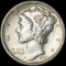 1925-S Silver Mercury Dime NEARLY UNCIRCULATED