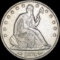 1874 Arrows Seated Liberty Half Dollar CLOSELY UNCIRCULATED