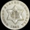 1851 Silver Three-Cent Piece CLOSELY UNCIRCULATED