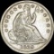 1839 Silver Half Dime No Drapery UNCIRCULATED