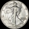 1916-P Silver Walking Liberty Half Dollar CHOICE AU