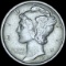 1917-D Silver Mercury Dime NEARLY UNCIRCULATED