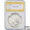 1934 Peace Dollar PGA MS65 SILVER