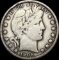 1906-S Silver Barber Half Dollar LIGHTLY CIRCULATED