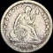 1855 Arrows Seated Liberty Silver Quarter LIGHTLY CIRCULATED