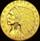 1913 Indian Head Gold $2.5 Quarter Eagle UNCIRCULATED