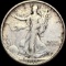 1917-S Silver Half Dollar (Walking Liberty) LIGHTLY CIRCULATED