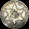 1861 Silver Three-Cent Piece LIGHTLY CIRCULATED