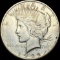 1922 Silver Peace Dollar NEARLY UNCIRCULATED