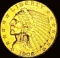 1908 Indian Head Gold $2.5 Quarter Eagle HIGH GRADE