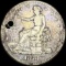 1873-CC Silver Trade Dollar NICELY CIRCULATED