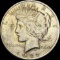 1922 Silver Peace Dollar CLOSELY UNCIRCULATED