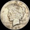 1922 Silver Peace Dollar LIGHTLY CIRCULATED