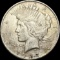 1922 Silver Peace Dollar CLOSELY UNCIRCULATED