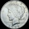 1922-S Silver Peace Dollar CHOICE AU