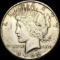 1922-S Silver Peace Dollar NEARLY UNCIRCULATED
