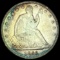 1862-S Seated Liberty Half Dollar NEARLY UNCIRCULA NEARLY UNCIRCULATED