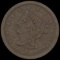 1851 Braided Hair Half Cent CLOSELY UNCIRCULATED CLOSELY UNCIRCULATED