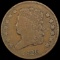 1826 Classic Head Half Cent LIGHTLY CIRCULATED