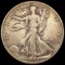 1938-D Walking Liberty Half Dollar LIGHTLY CIRCULATED