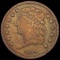 1835 Classic Head Half Cent NEARLY UNCIRCULATED