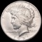 1921 Silver Peace Dollar CLOSELY UNCIRCULATED