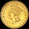 1862 Rare Gold Dollar UNCIRCULATED