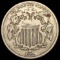1872 Shield Nickel NICELY CIRCULATED