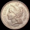 1866 Nickel Three Cent CLOSELY UNCIRCULATED