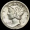 1924-S Mercury Dime LIGHTLY CIRCULATED