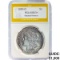 1890-O Morgan Silver Dollar PGA MS63+