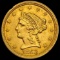 1853 Liberty Head Quarter Eagle UNCIRCULATED UNCIRCULATED
