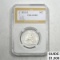 1855-O Arrows 50C Seated Liberty PGA AU58