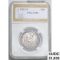 1853-O Arrows Seated Liberty Half Dollar PGA AU50