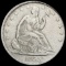 1858 Seated Liberty Half Dollar CLOSELY UNCIRCULATED
