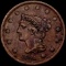 1841 Braided Hair Large Cent NEARLY UNCIRCULATED