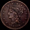1842 Braided Hair Large Cent LIGHTLY CIRCULATED